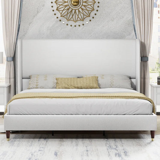 Hydraulic Bed: Jadein Upholstered Bed
