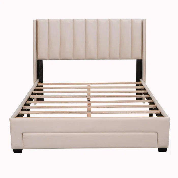 Hydraulic Bed: Kroeker Upholstered Storage Bed