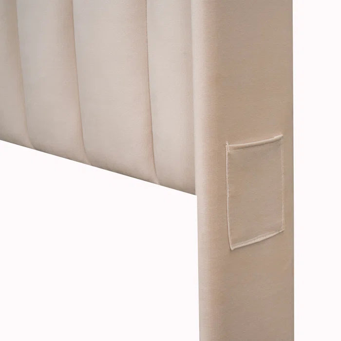 Hydraulic Bed: Kroeker Upholstered Storage Bed