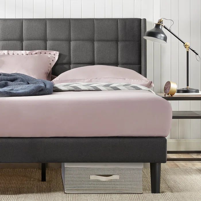 Hydraulic Bed: Martinez Upholstered Bed