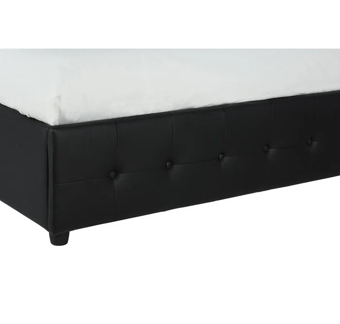 Hydraulic Bed: Morphis Upholstered Storage Bed