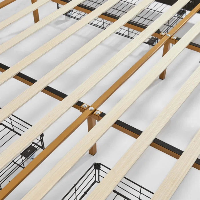 Hydraulic bed: Upholstered Storage Bed