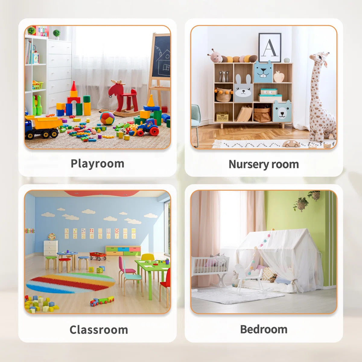 Kids Toy Storage Unit: Castle-Shaped Organiser with 17 Storage Boxes
