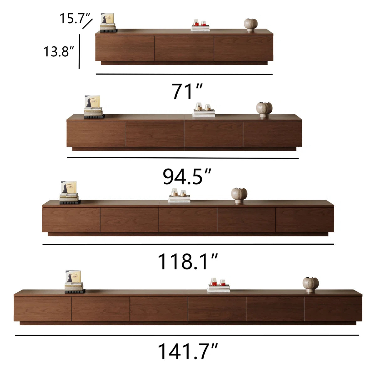 tv panel: Rock panel TV cabinet with stainless electroplated frame, sleek and durable
