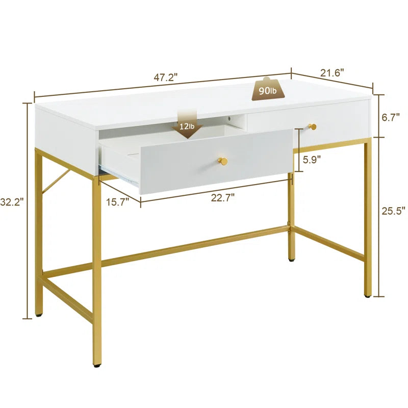 Kids Study Table: 47'' Computer Desk