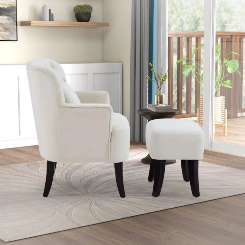 Luxury Sofa Sets: Convertible Velvet Loveseat Set with Chair & Ottoman