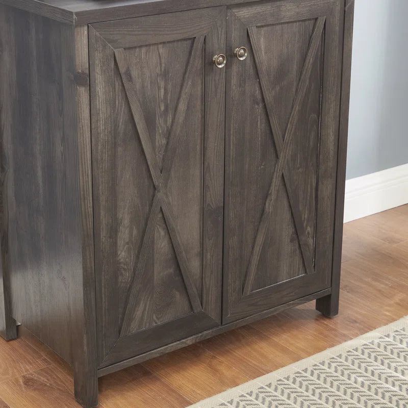 Microwave Stands: Kitchen Hutch with Microwave Stand Metal Frame