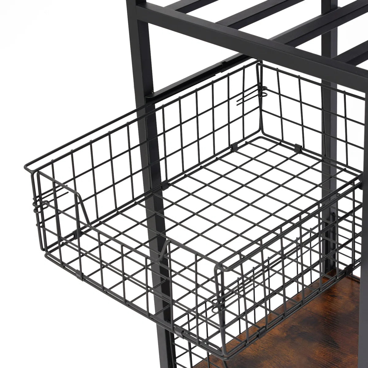 Kitchen Racks: Useful Storage Shelf with Hooks for the Kitchen