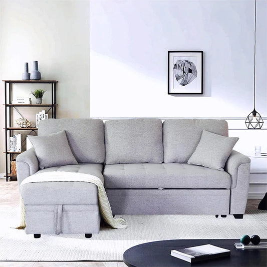 L Shape Sofa Cum Bed: Space Saving Sofa Bed