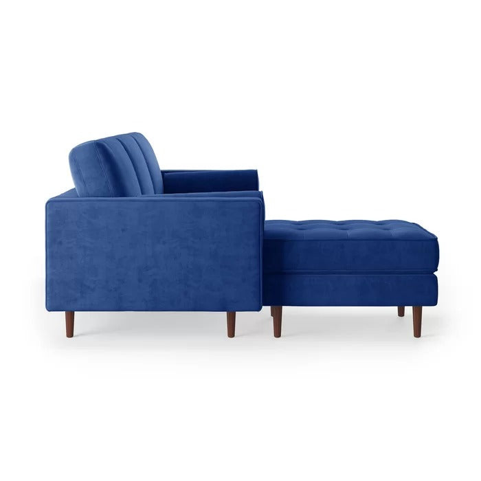 L Shape Sofa Set: 84" Wide Reversible Sofa and Chaise