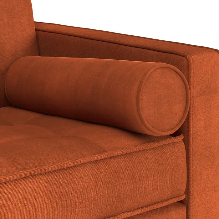 L Shape Sofa Set: 84" Wide Reversible Sofa and Chaise