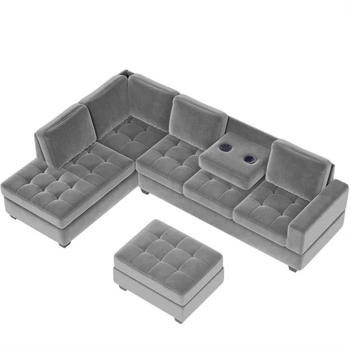 L Shape Sofa Set: Aesthetics and comfortable Sofa