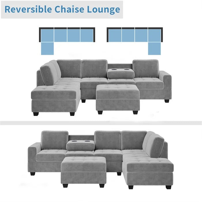 L Shape Sofa Set: Aesthetics and comfortable Sofa