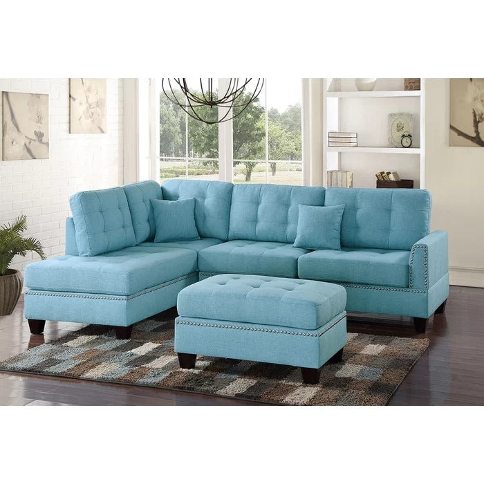 L Shape Sofa Set: Chic Design of Fashionable Sofa Set