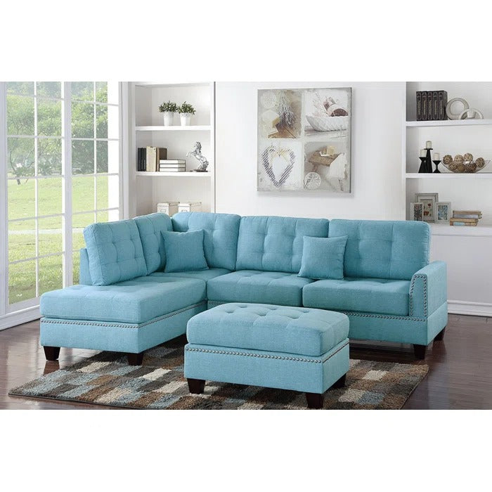 L Shape Sofa Set: Chic Design of Fashionable Sofa Set