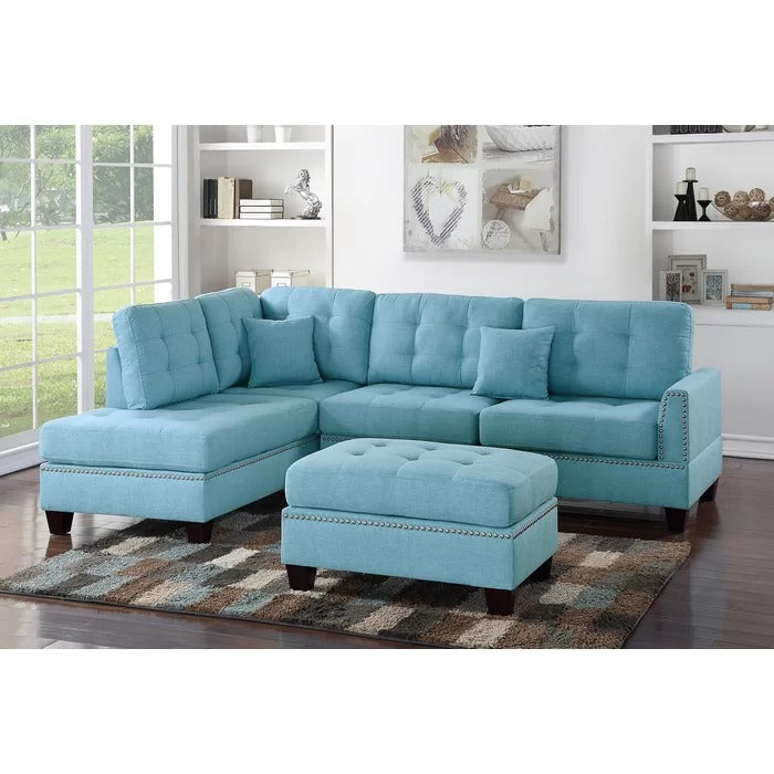 L Shape Sofa Set: Chic Design of Fashionable Sofa Set