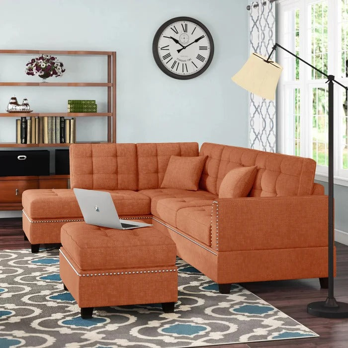 L Shape Sofa Set: Chic Design of Fashionable Sofa Set