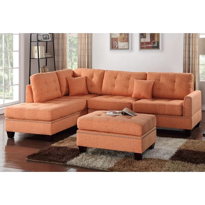 L Shape Sofa Set: Chic Design of Fashionable Sofa Set