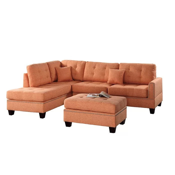 L Shape Sofa Set: Chic Design of Fashionable Sofa Set