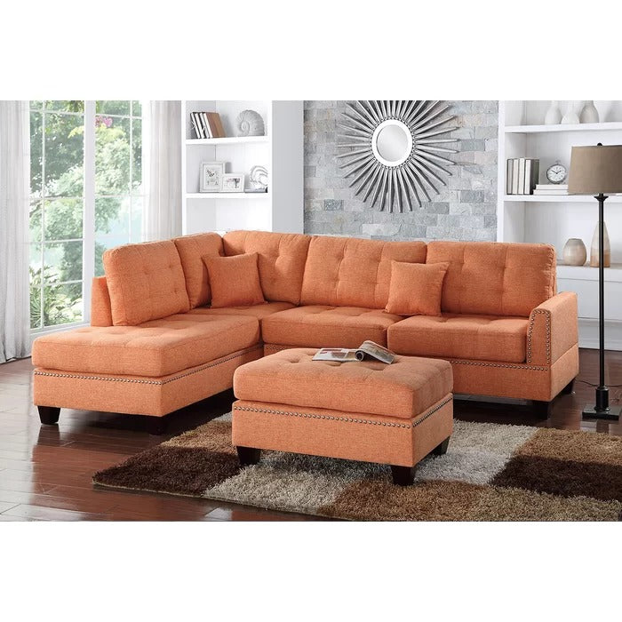 L Shape Sofa Set: Chic Design of Fashionable Sofa Set
