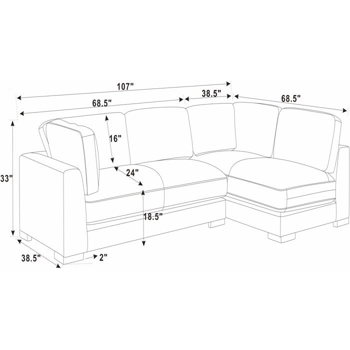 L Shape Sofa Set: Comfortable & Large Seating L-Shape Sofa