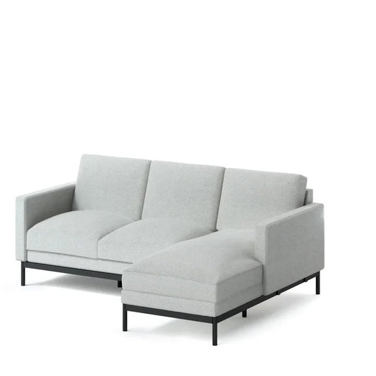 L Shape Sofa Set: Compact Contemporary Design