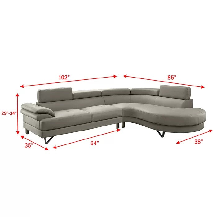 L Shape Sofa Set: Contemporary Flavor Sofa