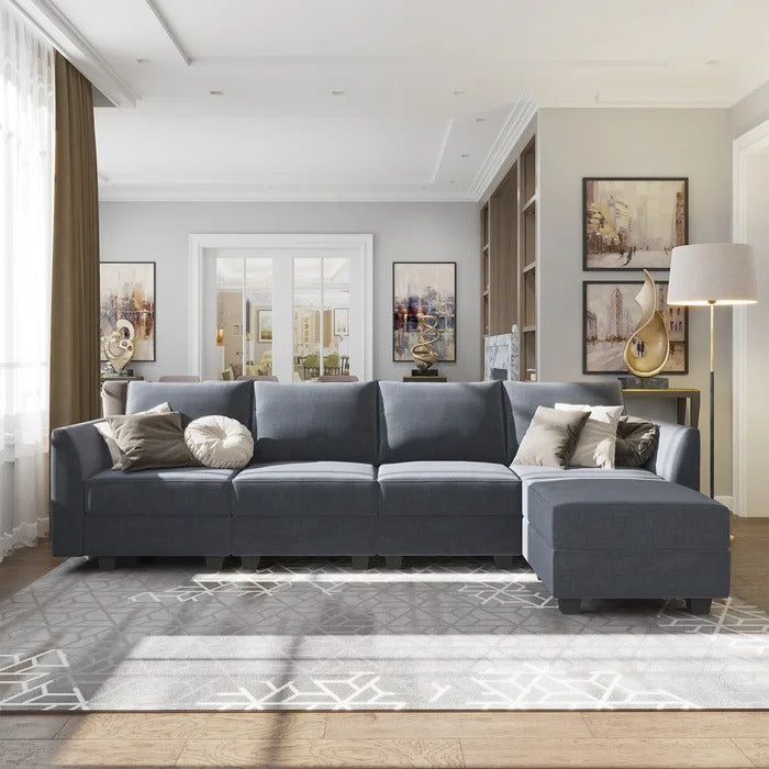 L Shape Sofa Set: L-Shaped Couch was Built for Long-Lasting Usage