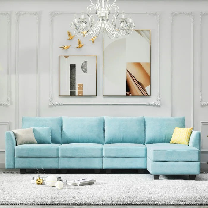 L Shape Sofa Set: L-Shaped Couch was Built for Long-Lasting Usage