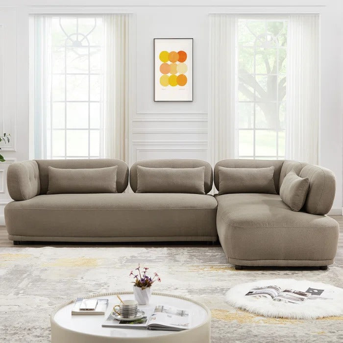 L Shape Sofa Set: L-Shaped Sectional Sofa