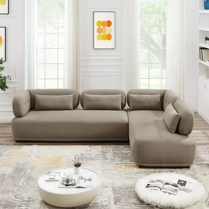 L Shape Sofa Set: L-Shaped Sectional Sofa