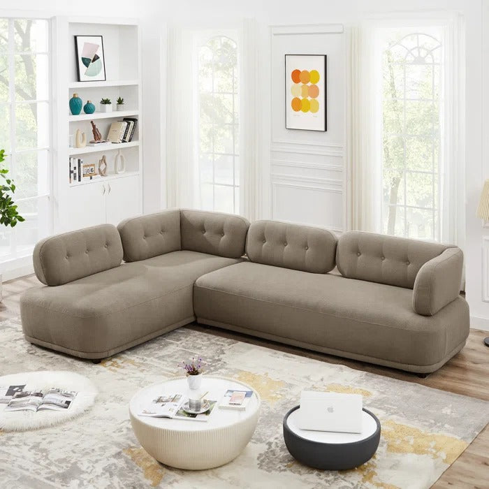 L Shape Sofa Set: L-Shaped Sectional Sofa