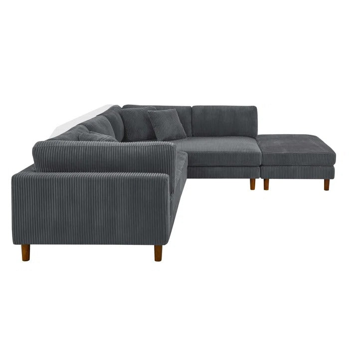 L Shape Sofa Set: Large Seating L Shape Sectional Sofa