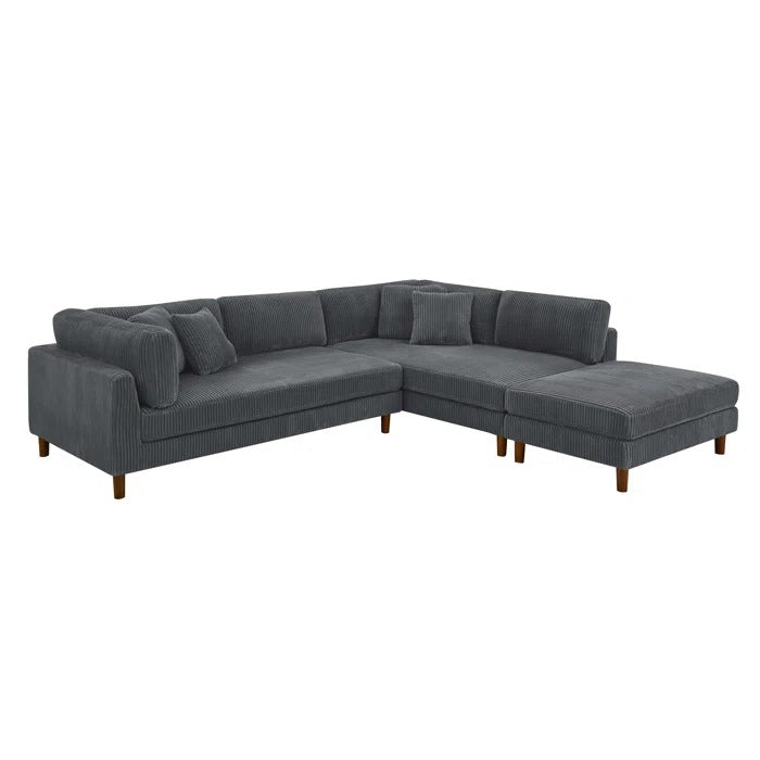L Shape Sofa Set: Large Seating L Shape Sectional Sofa