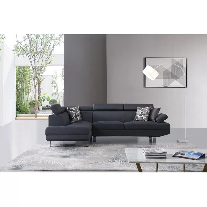 L Shape Sofa Set: Modular Sectional Design Sofa