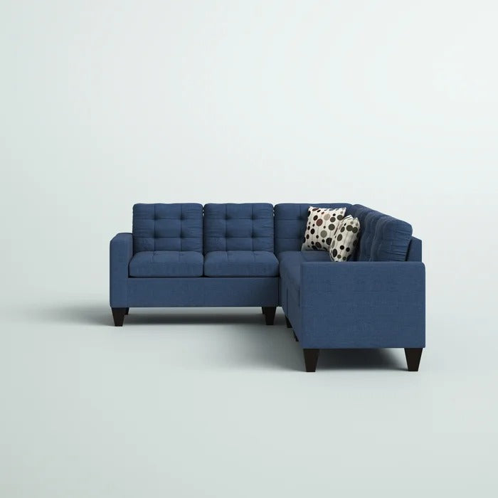 L Shape Sofa Set: Reversible Corner Design Sofa