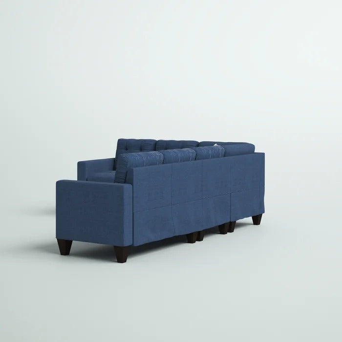 L Shape Sofa Set: Reversible Corner Design Sofa