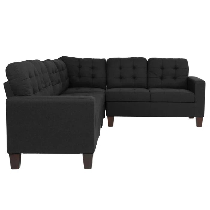 L Shape Sofa Set: Reversible Corner Design Sofa