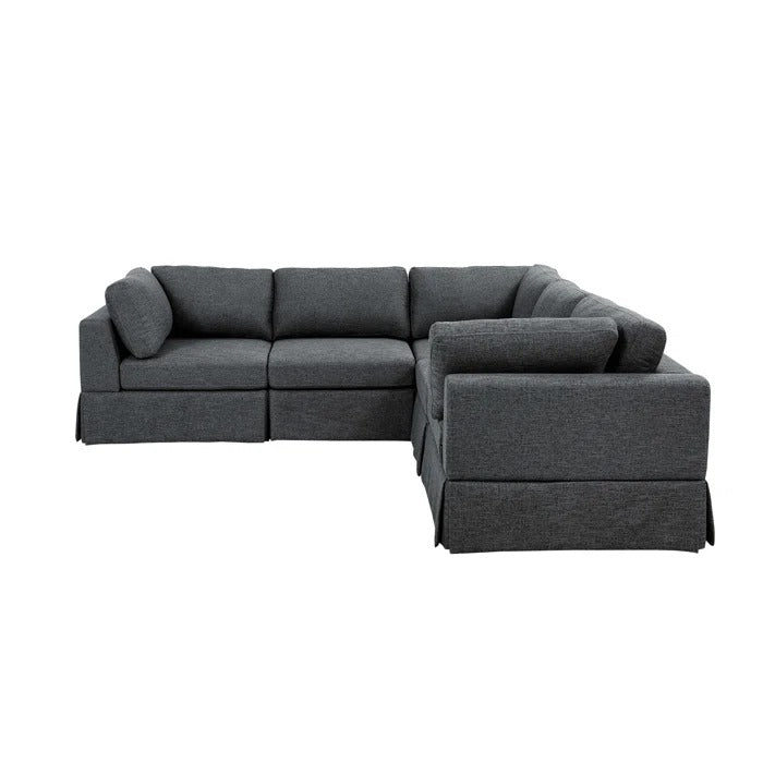 L Shape Sofa Set: Reversible Corner Sectional