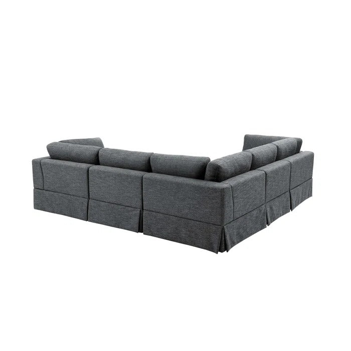L Shape Sofa Set: Reversible Corner Sectional