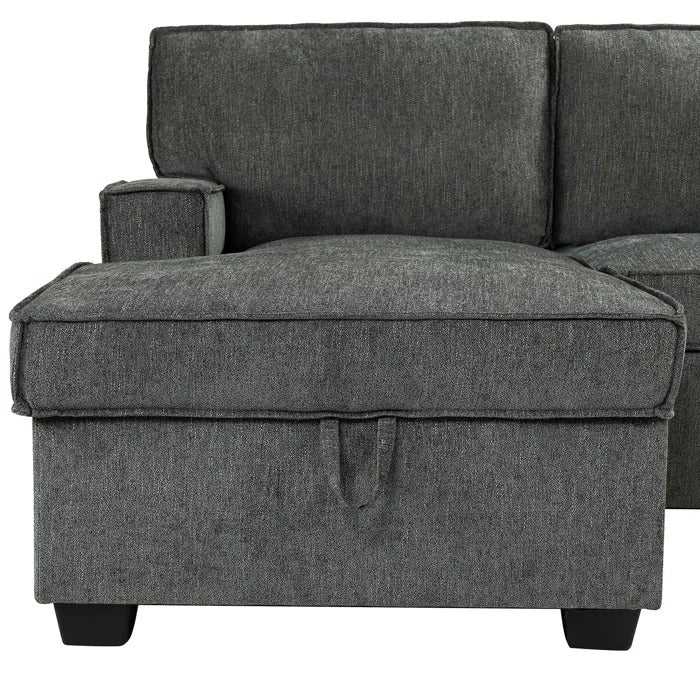 L Shape Sofa Set: Sectional L Shape Sofa With Storage Chaise