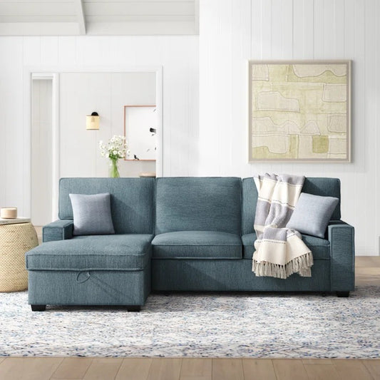 L Shape Sofa Set: Sectional L Shape Sofa With Storage Chaise