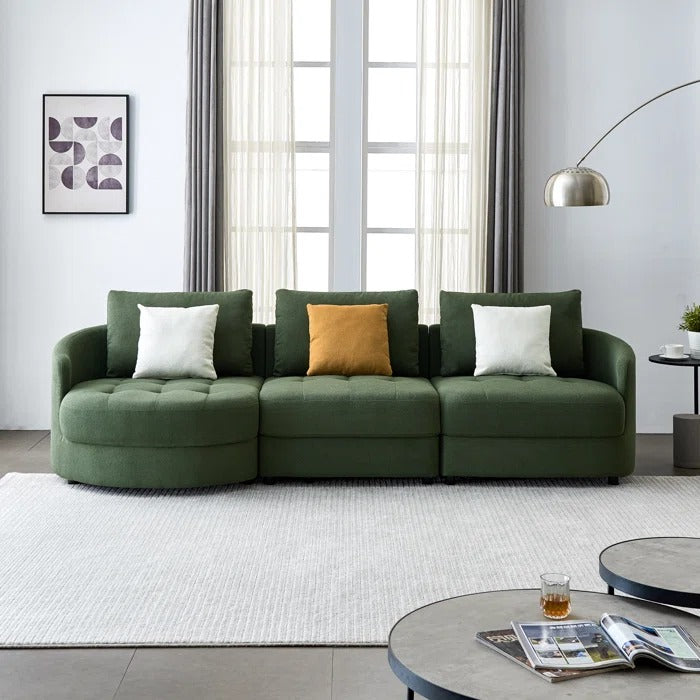 L Shape Sofa Set: Simple Design Style