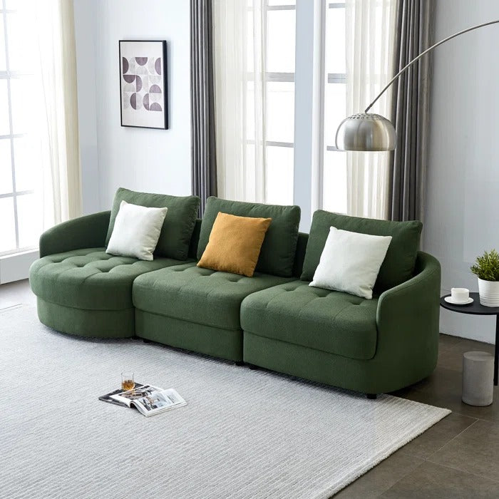 L Shape Sofa Set: Simple Design Style