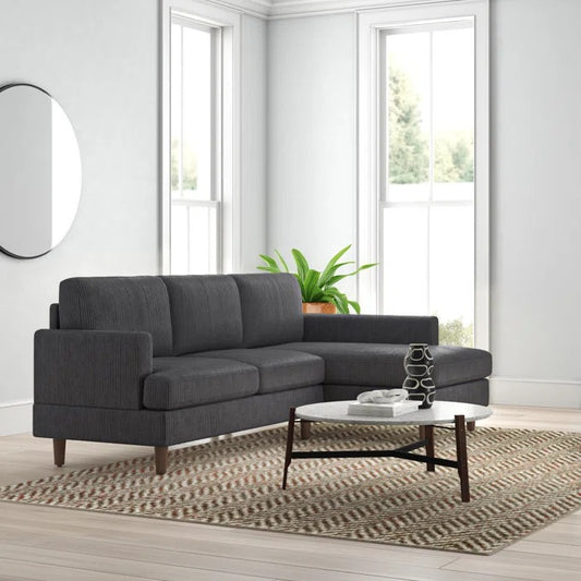 L Shape Sofa Set: Sofa-and-Chaise Sectional Set