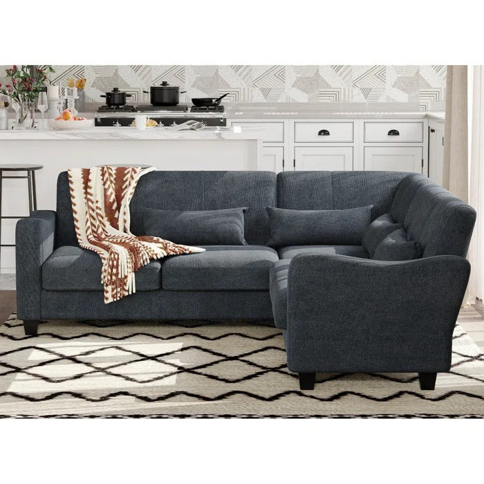 L Shape Sofa Set: Versatile Small Sectional Sofa