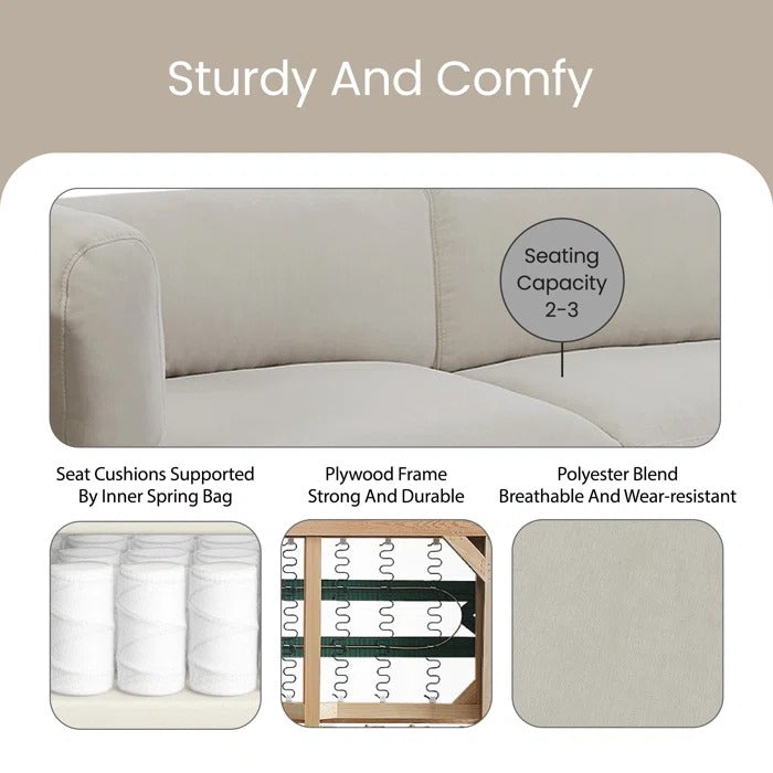 L Shape ofa Set: Reversible Design Sofa