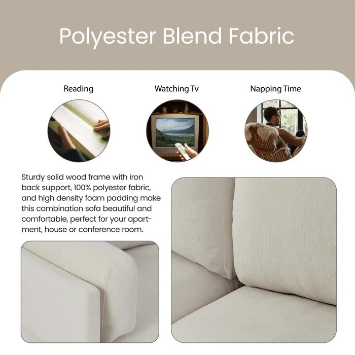 L Shape ofa Set: Reversible Design Sofa