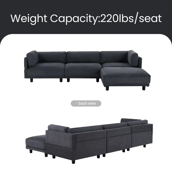 L Shape ofa Set: Reversible Design Sofa