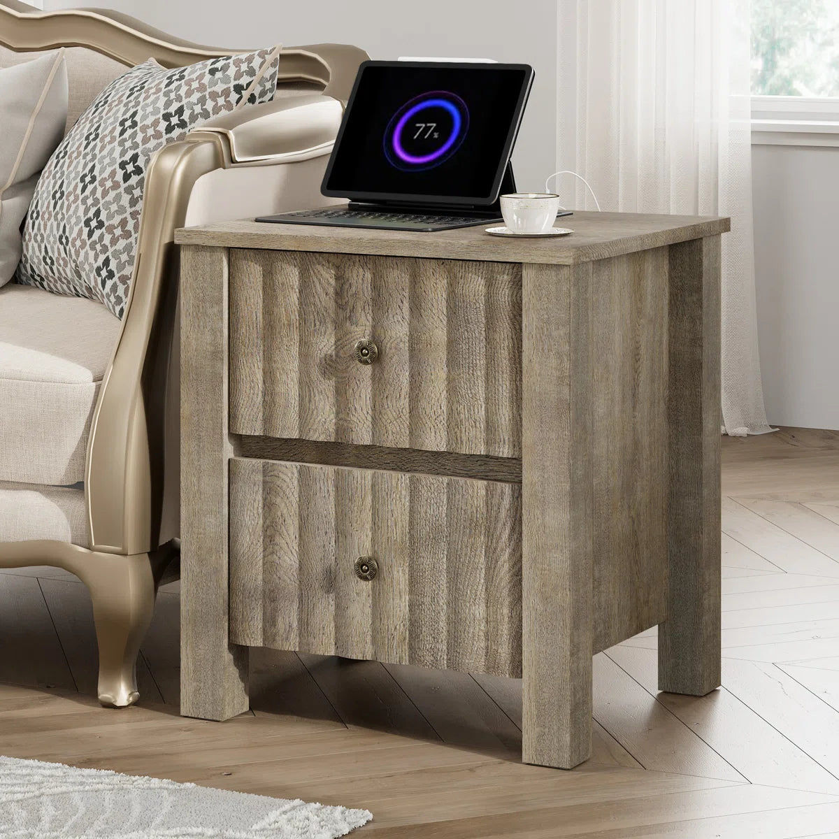 tv panel: 70'' Wide Storage Credenza Set of 3 for Organization